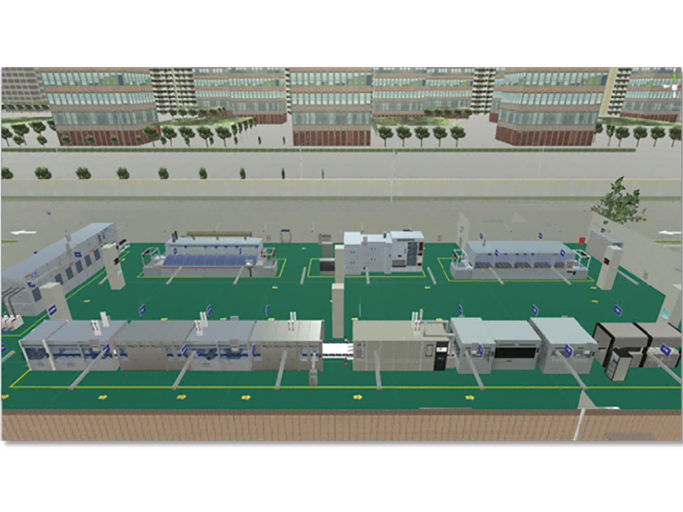 太阳能电池生产工艺VR虚拟仿真实训系统